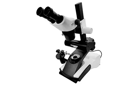 مجهر فحص الألماس وتصنيف درجة نقاوته